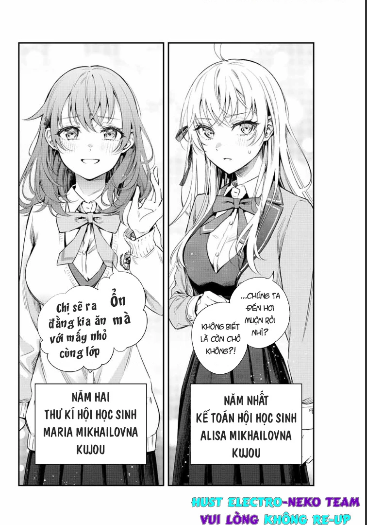 Arya-san bàn bên thi thoảng lại thả thính tôi bằng tiếng Nga Chapter 3 - 10