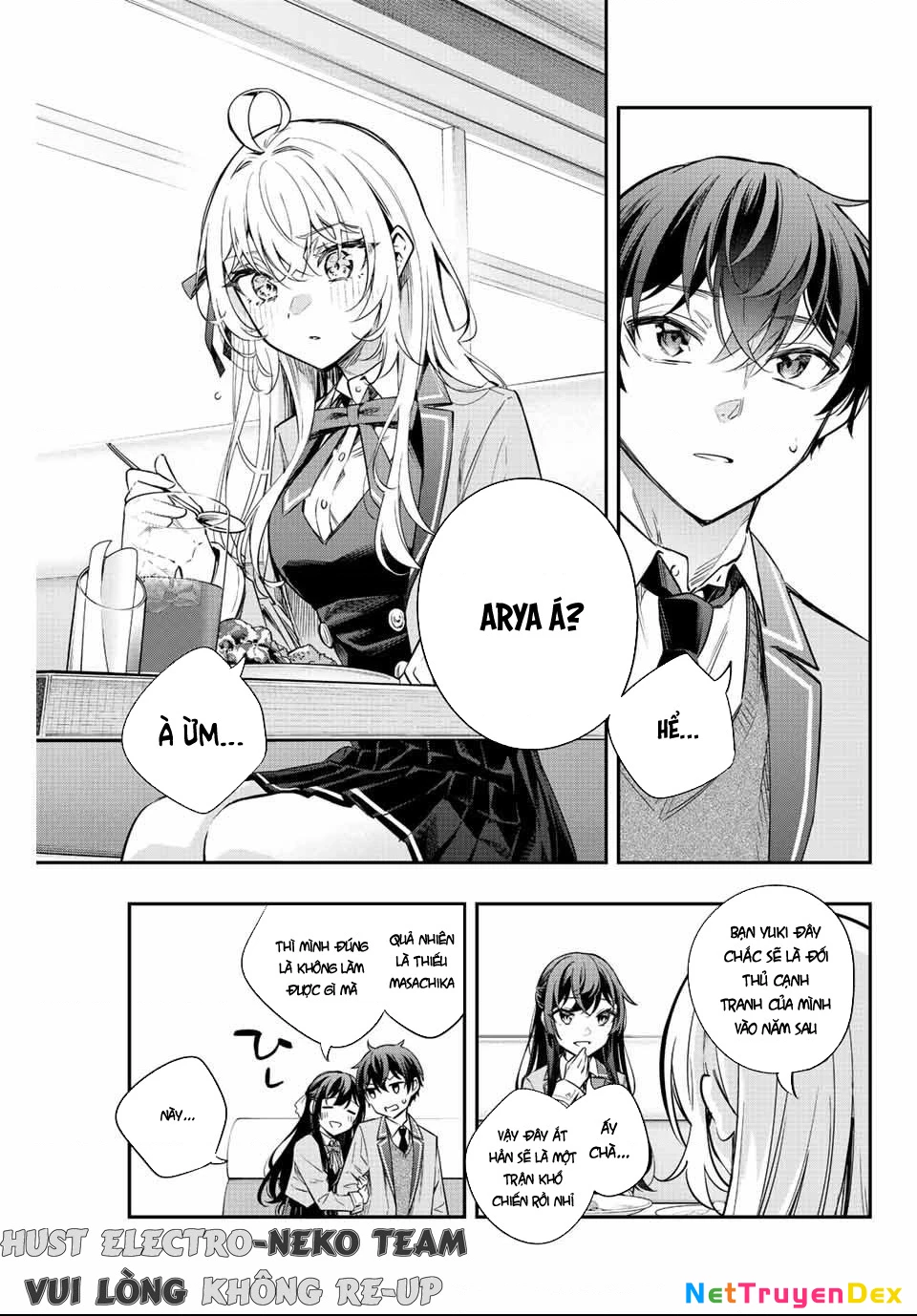 Arya-san bàn bên thi thoảng lại thả thính tôi bằng tiếng Nga Chapter 17 - 15