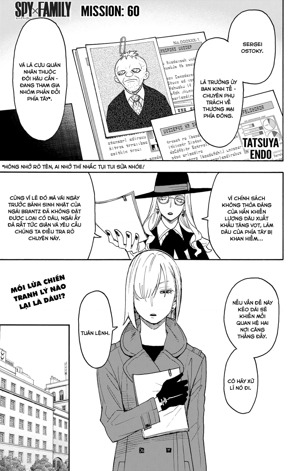 Gia Đình Điệp Viên Chapter 60 - 2