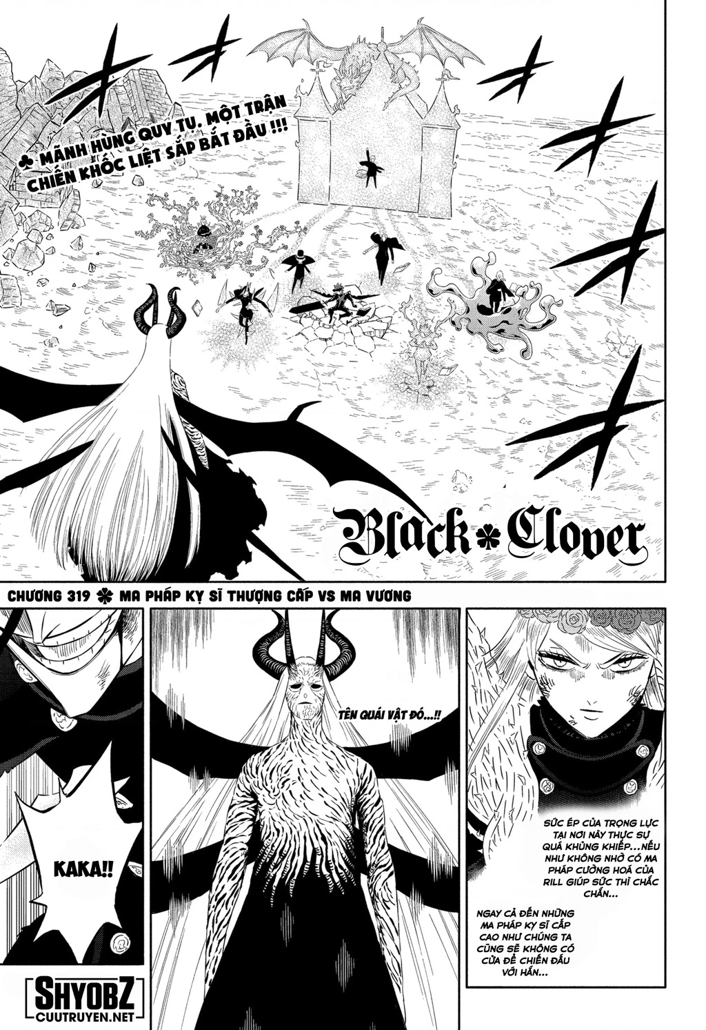 Black Clover - Thế Giới Phép Thuật Chapter 319 - 3