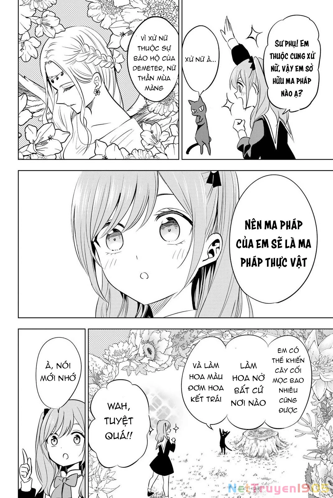 Hắc Miêu Và Lớp Học Phù Thủy Chapter 2 - 9