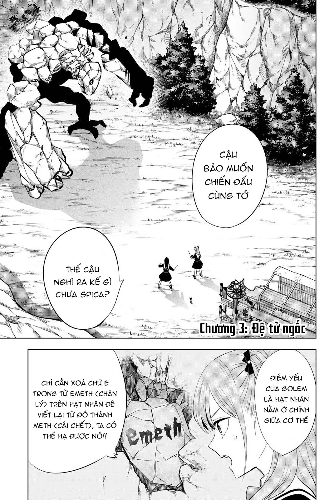 Hắc Miêu Và Lớp Học Phù Thủy Chapter 3 - 2