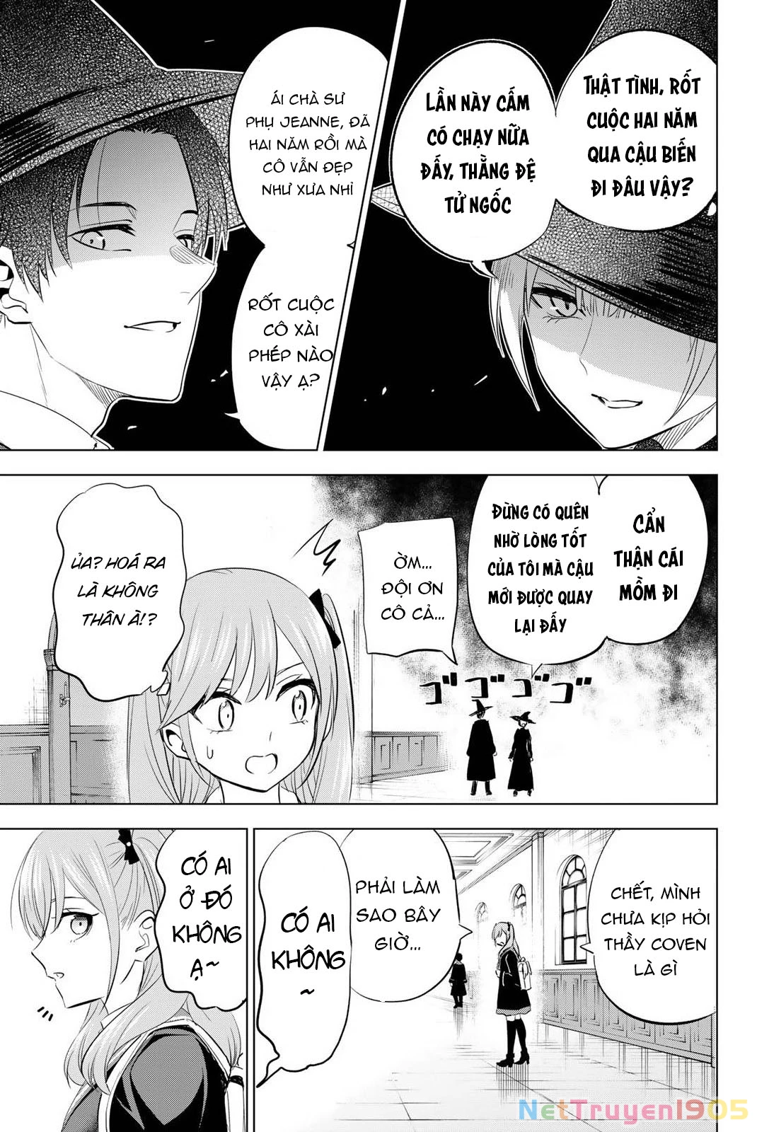 Hắc Miêu Và Lớp Học Phù Thủy Chapter 4 - 11
