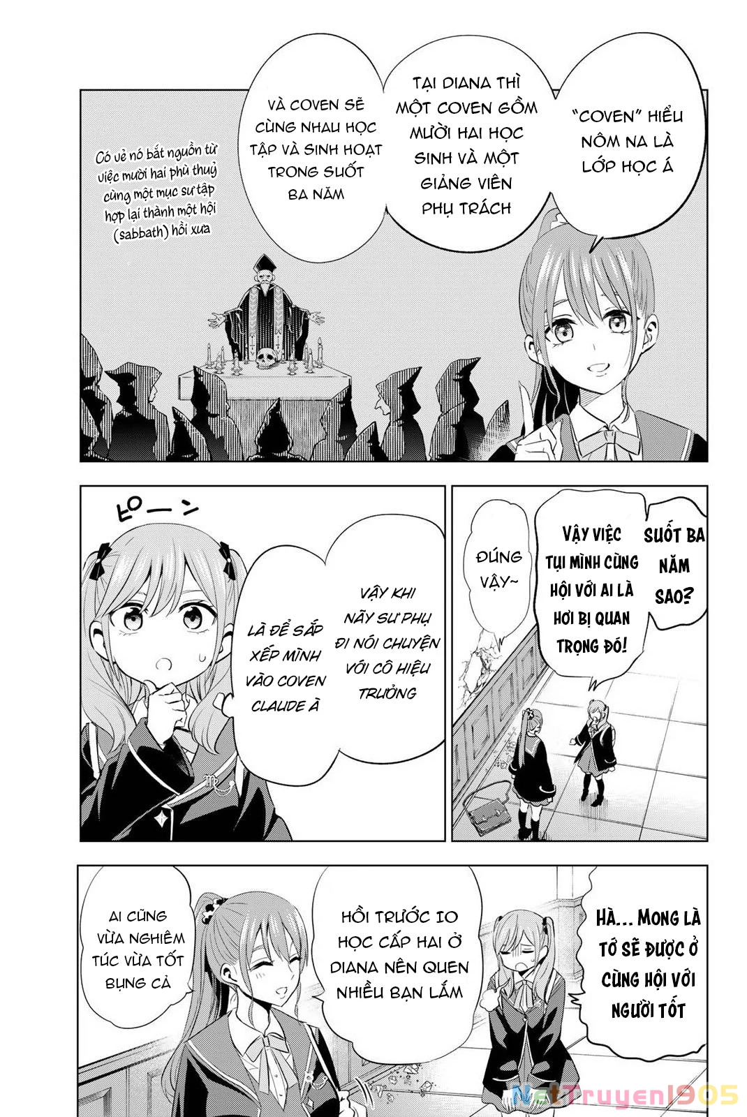 Hắc Miêu Và Lớp Học Phù Thủy Chapter 4 - 15