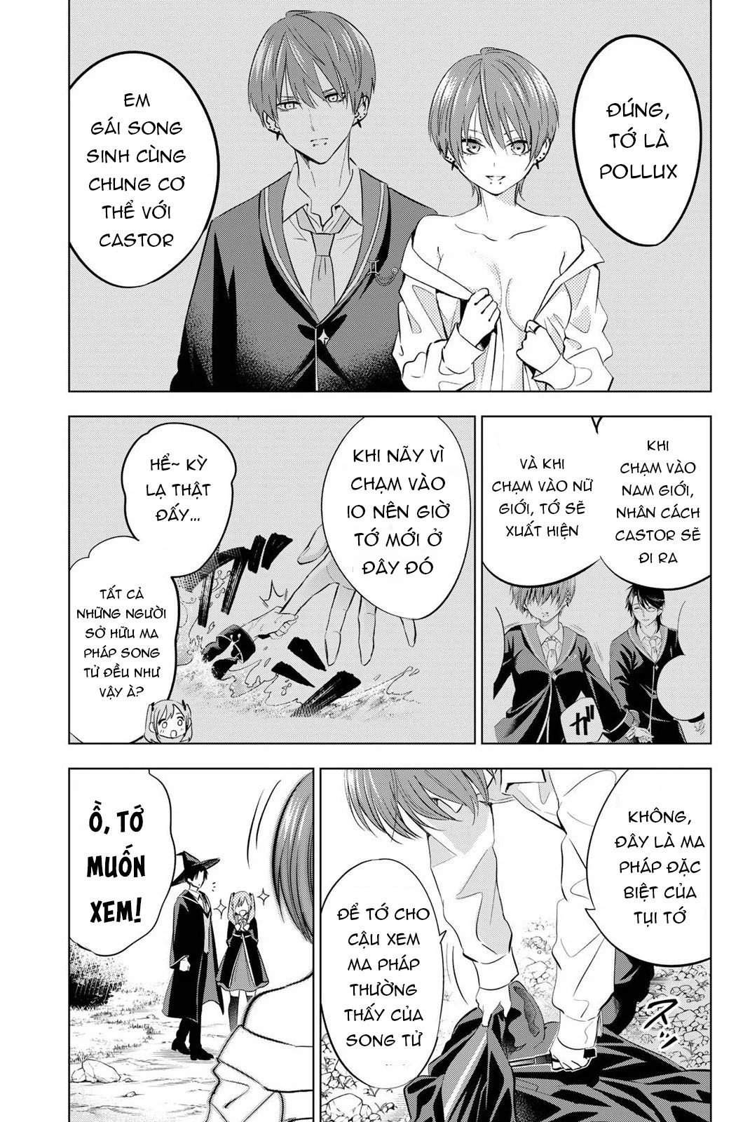 Hắc Miêu Và Lớp Học Phù Thủy Chapter 7 - 4