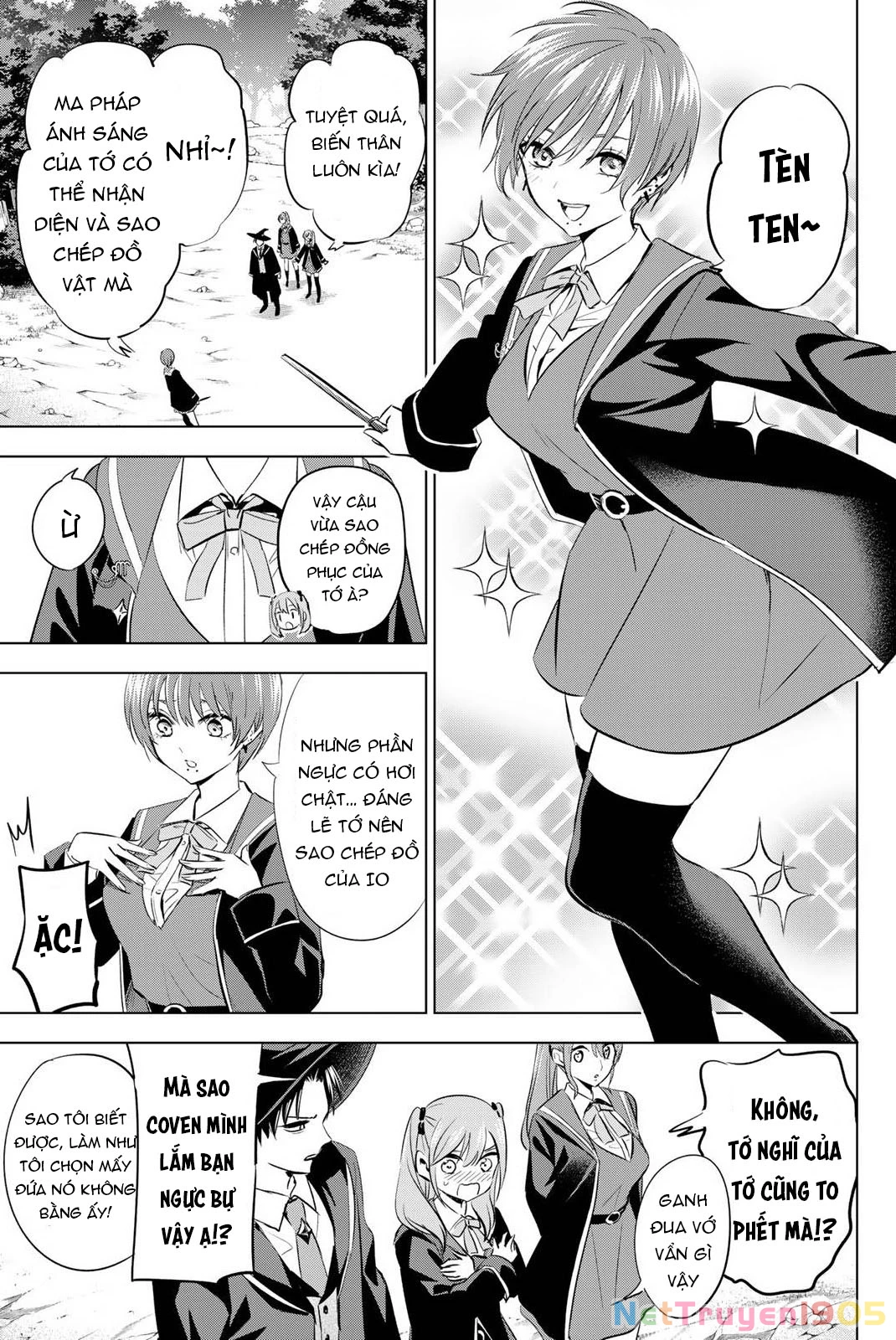 Hắc Miêu Và Lớp Học Phù Thủy Chapter 7 - 6