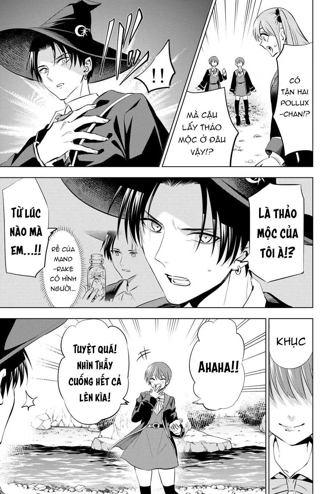 Hắc Miêu Và Lớp Học Phù Thủy Chapter 7 - 8