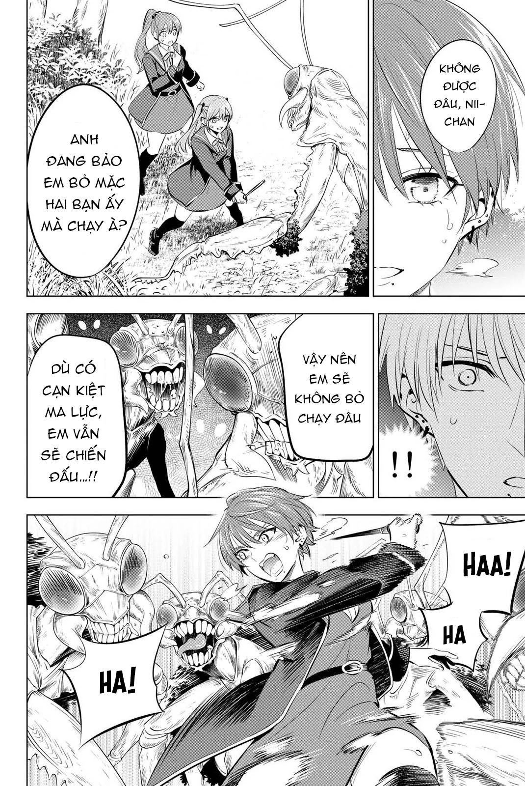 Hắc Miêu Và Lớp Học Phù Thủy Chapter 8 - 11