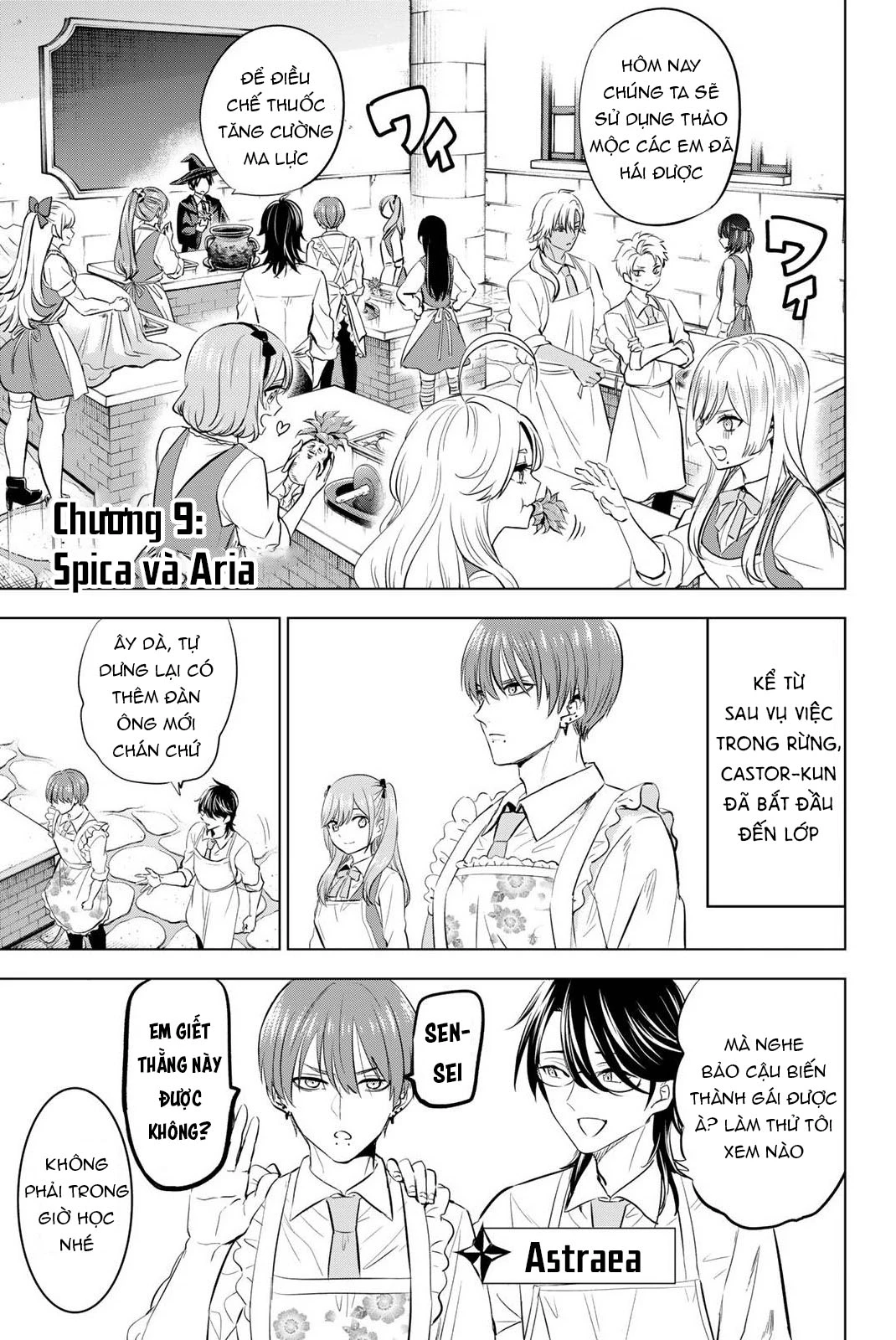 Hắc Miêu Và Lớp Học Phù Thủy Chapter 9 - 2