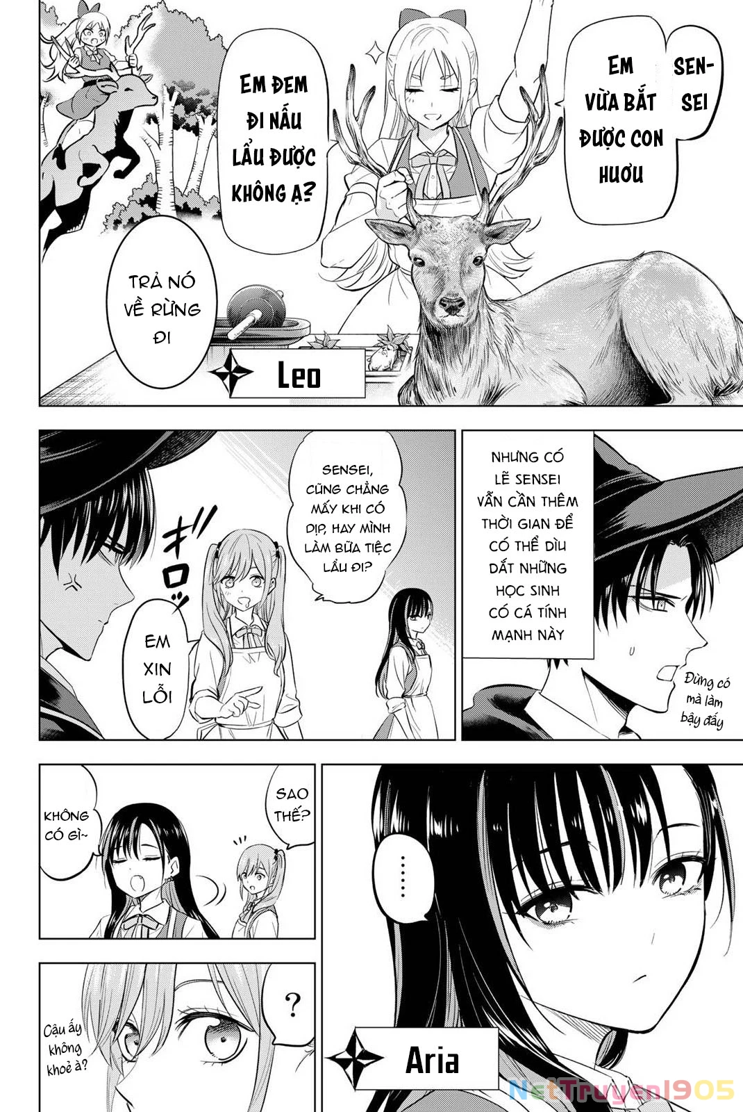 Hắc Miêu Và Lớp Học Phù Thủy Chapter 9 - 3