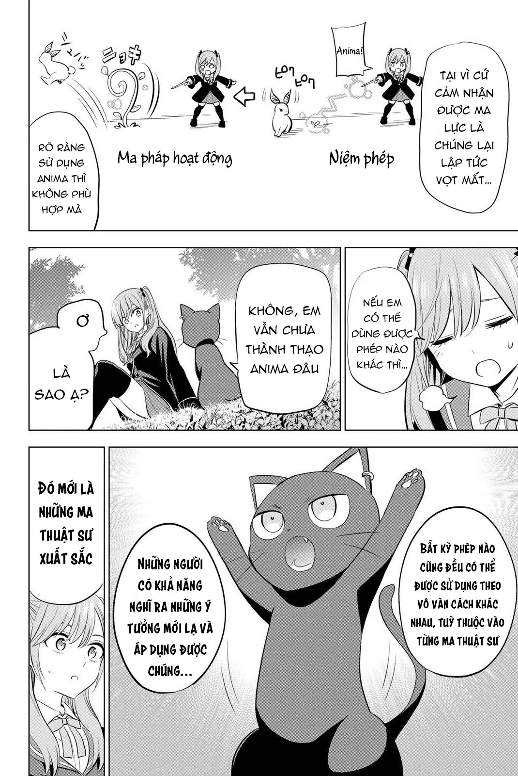 Hắc Miêu Và Lớp Học Phù Thủy Chapter 9 - 5