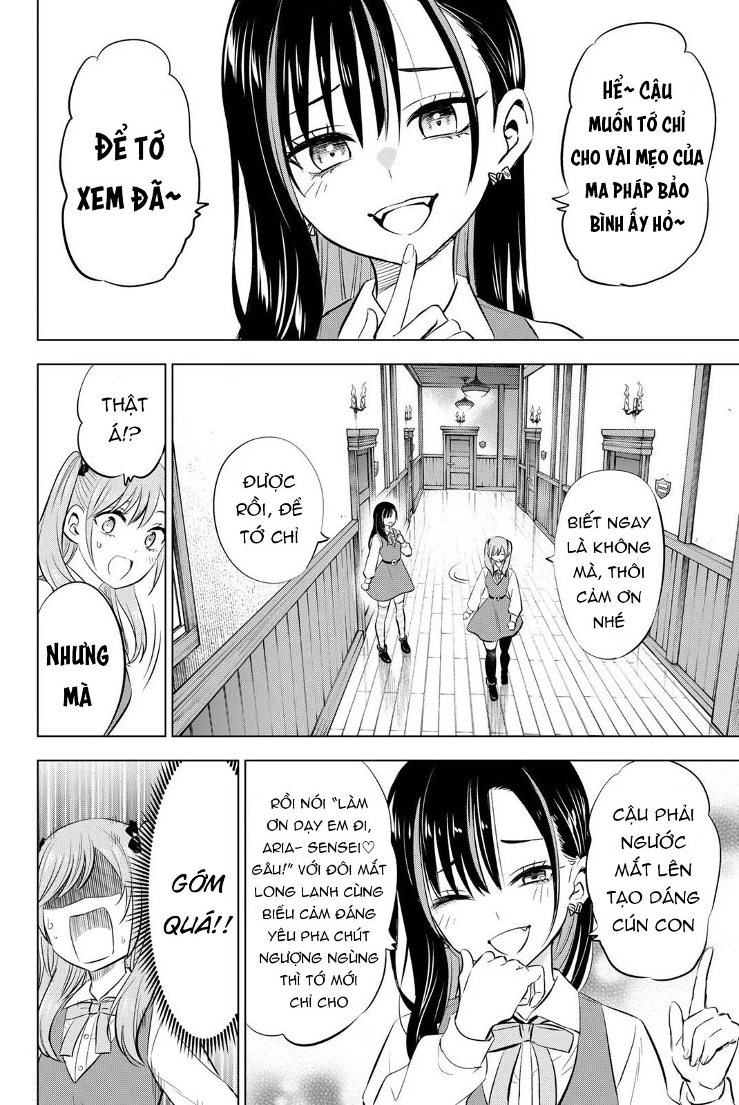 Hắc Miêu Và Lớp Học Phù Thủy Chapter 9 - 9