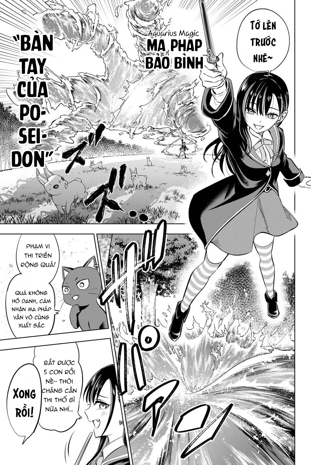 Hắc Miêu Và Lớp Học Phù Thủy Chapter 9 - 16