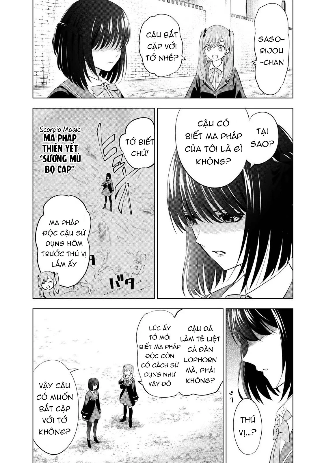 Hắc Miêu Và Lớp Học Phù Thủy Chapter 11 - 4