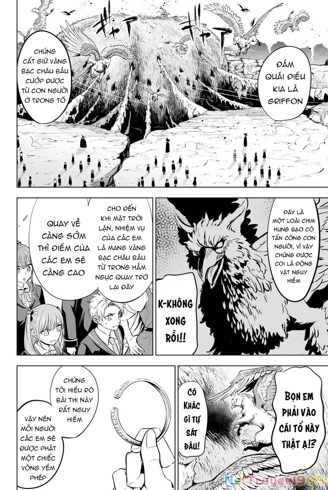 Hắc Miêu Và Lớp Học Phù Thủy Chapter 11 - 16