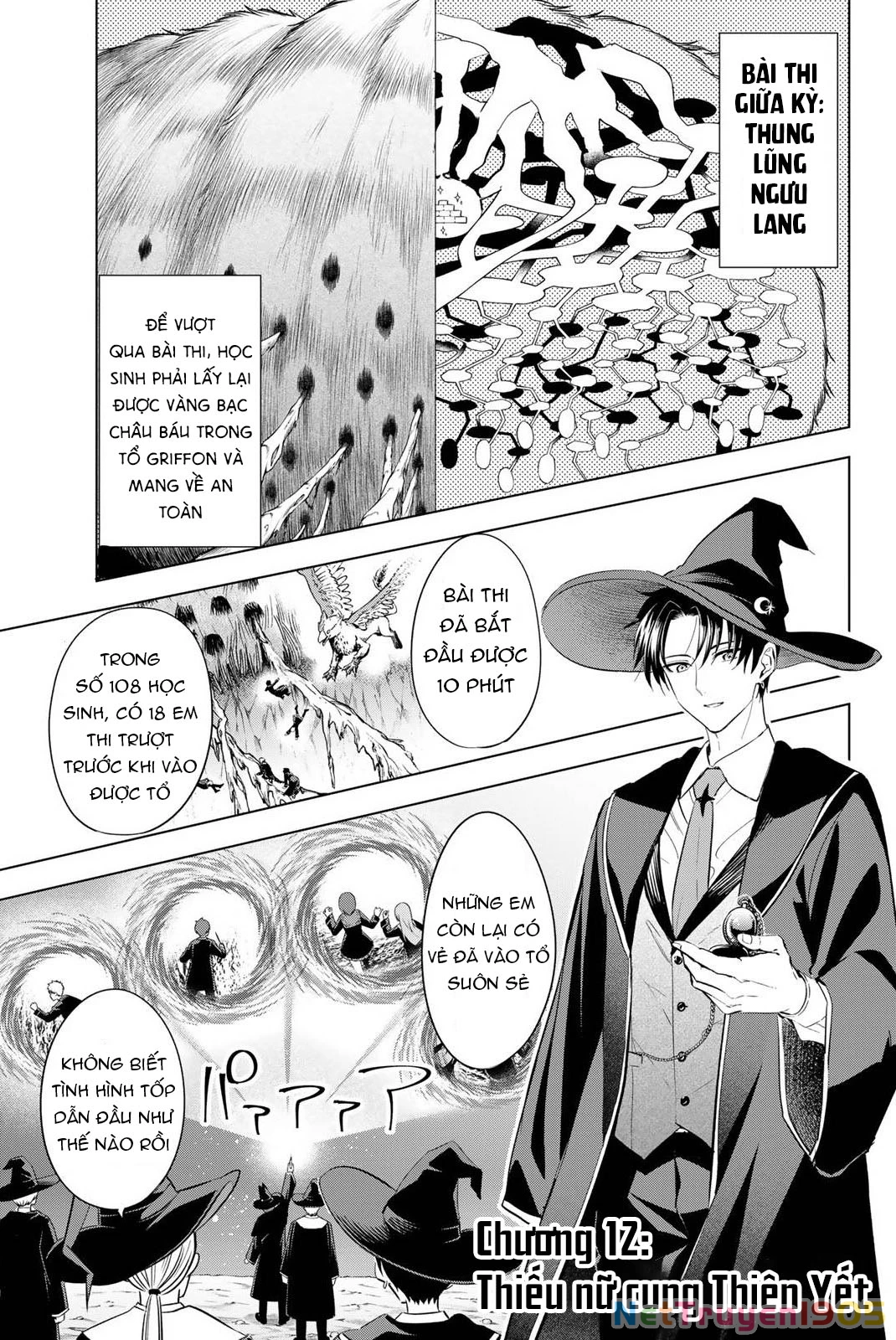 Hắc Miêu Và Lớp Học Phù Thủy Chapter 12 - 2
