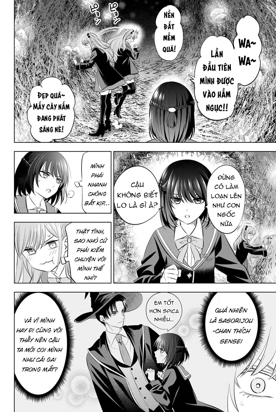 Hắc Miêu Và Lớp Học Phù Thủy Chapter 12 - 9