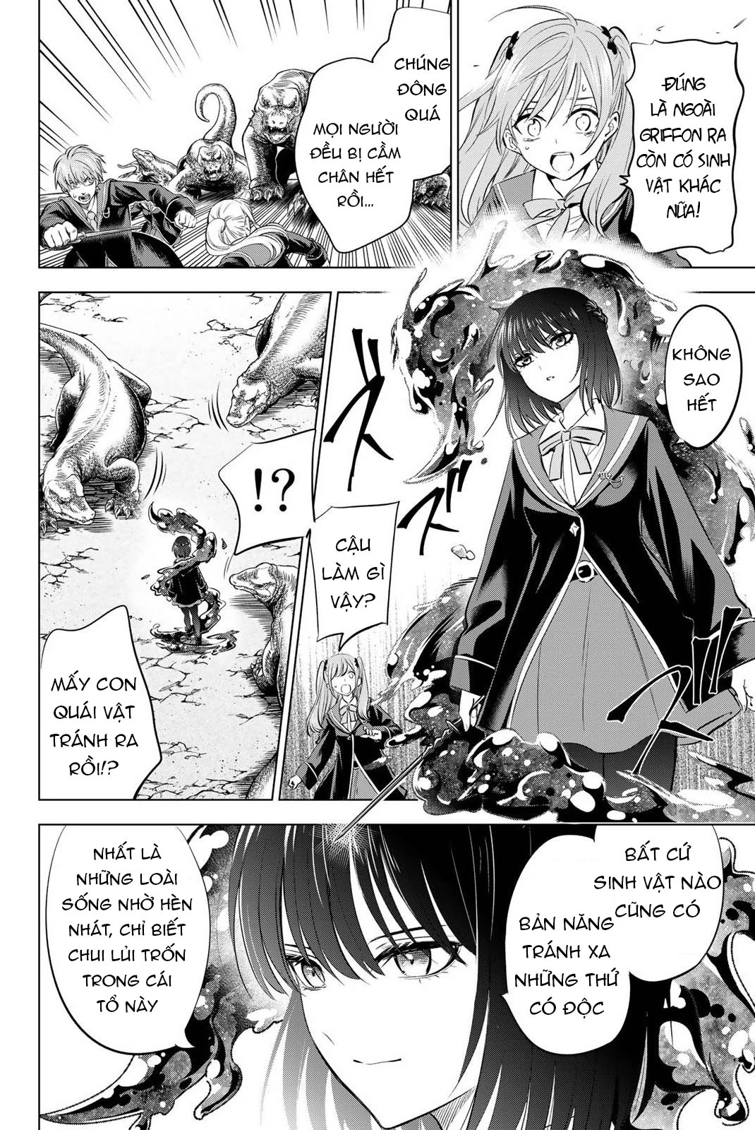 Hắc Miêu Và Lớp Học Phù Thủy Chapter 12 - 15