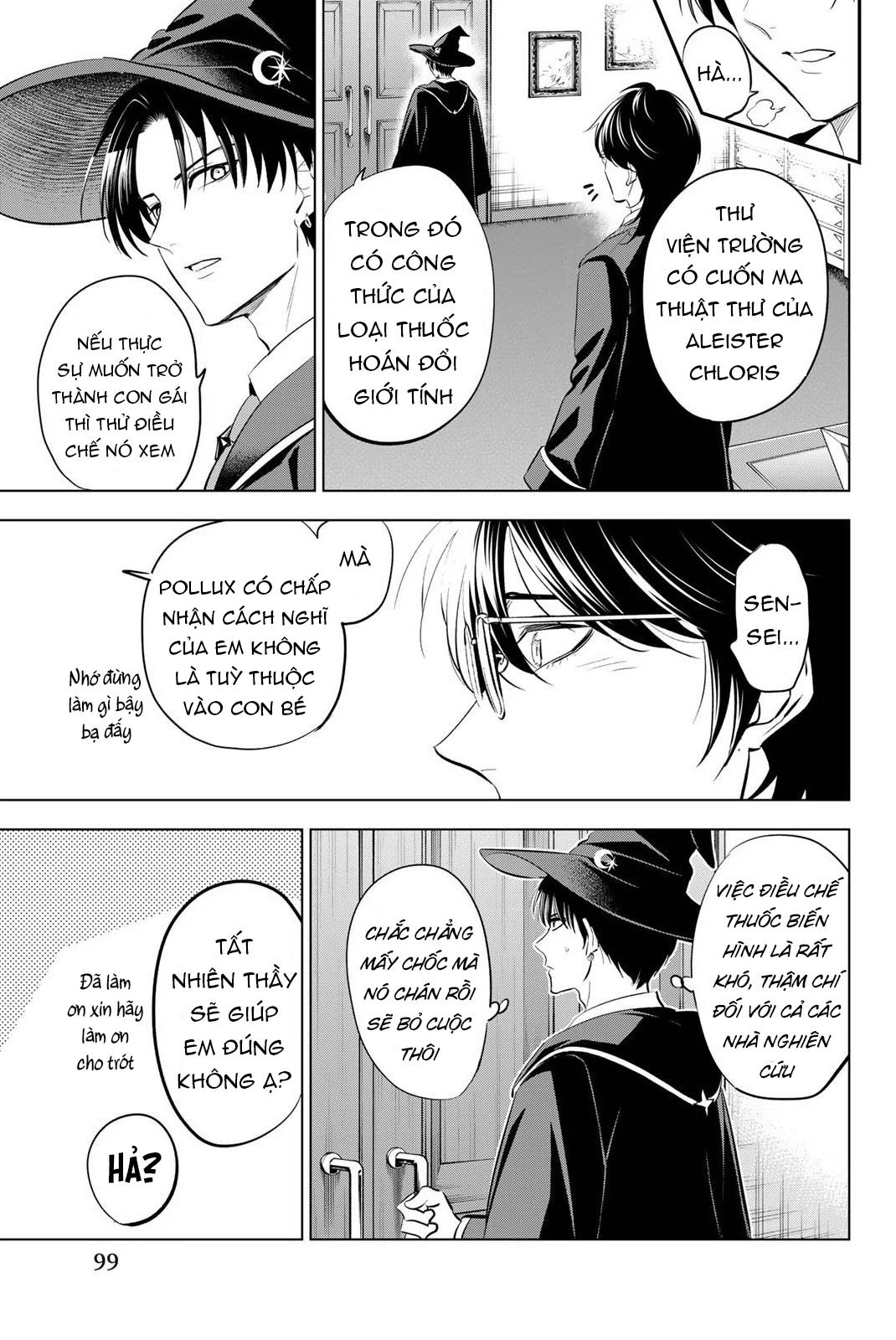 Hắc Miêu Và Lớp Học Phù Thủy Chapter 17 - 8