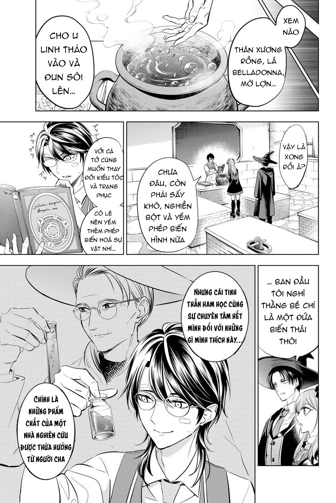 Hắc Miêu Và Lớp Học Phù Thủy Chapter 17 - 16