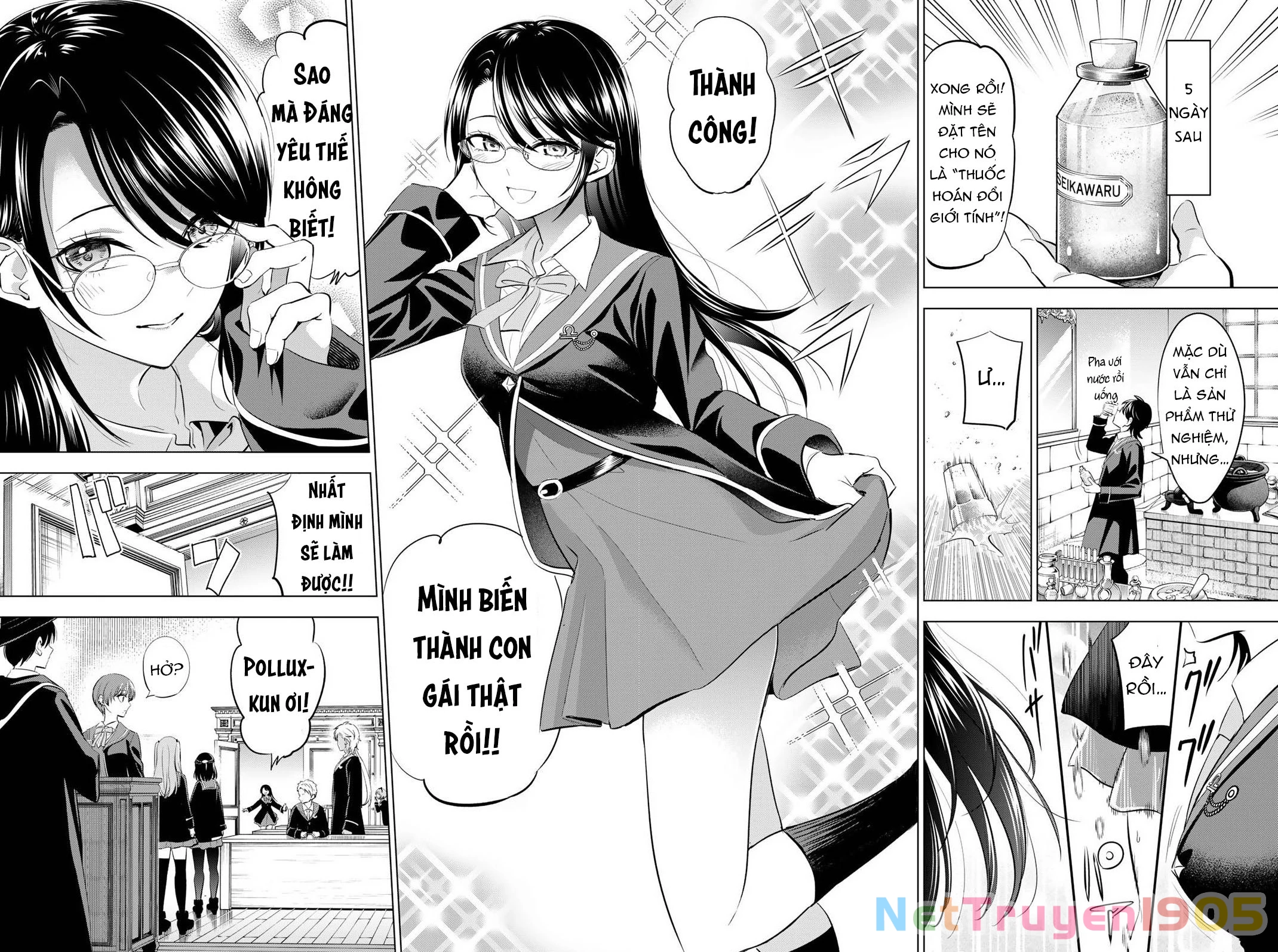 Hắc Miêu Và Lớp Học Phù Thủy Chapter 17 - 17