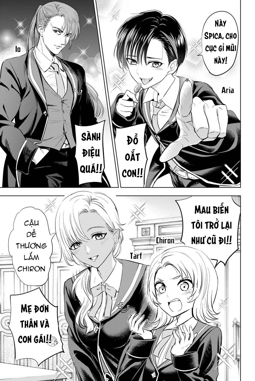 Hắc Miêu Và Lớp Học Phù Thủy Chapter 17 - 21
