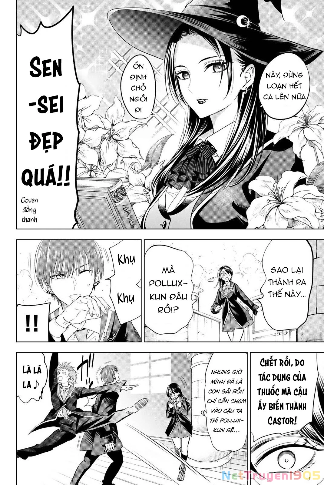Hắc Miêu Và Lớp Học Phù Thủy Chapter 17 - 22