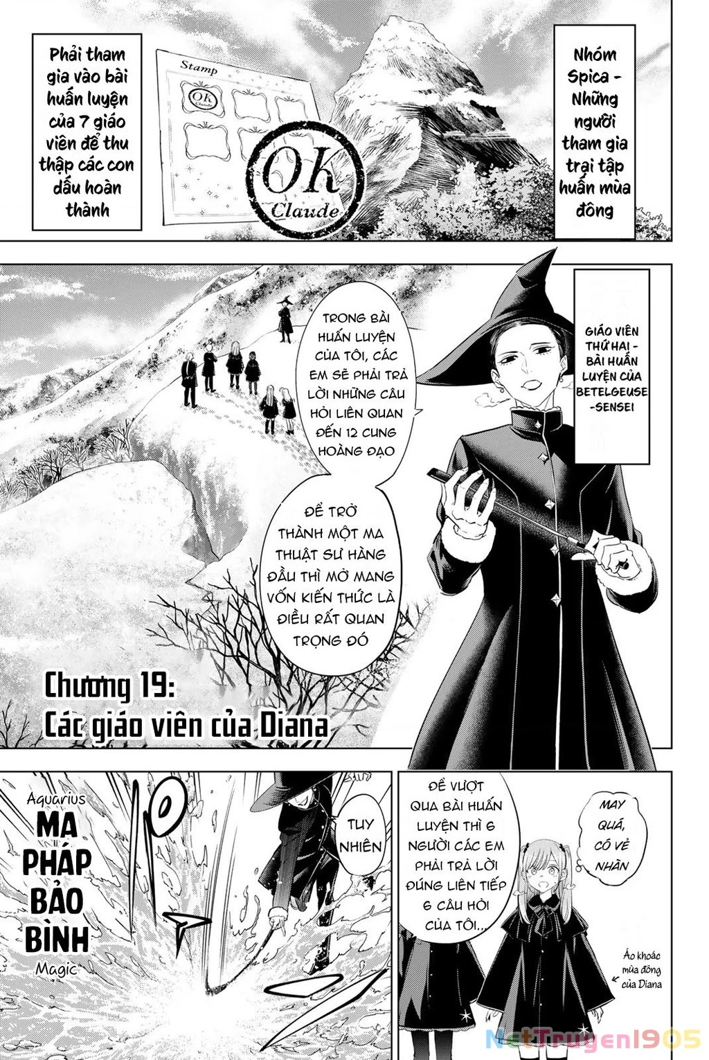 Hắc Miêu Và Lớp Học Phù Thủy Chapter 19 - 2