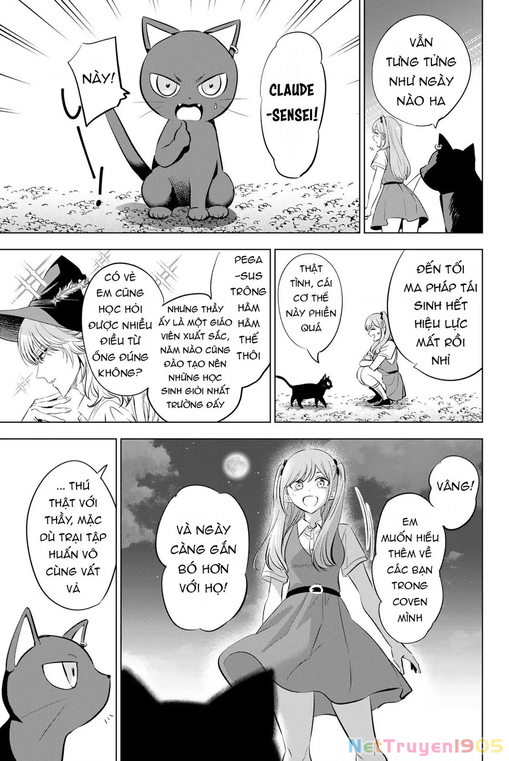Hắc Miêu Và Lớp Học Phù Thủy Chapter 20 - 20