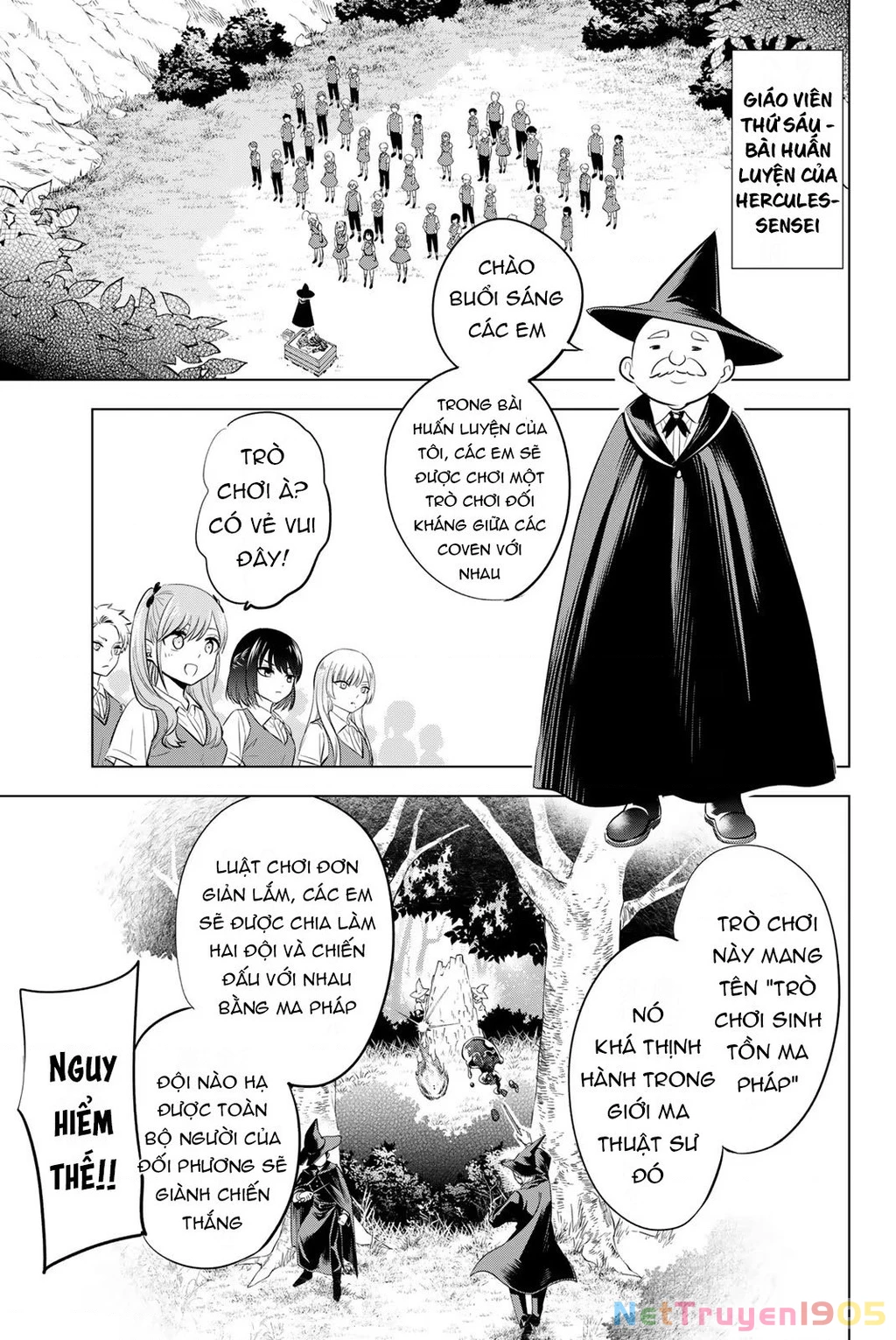 Hắc Miêu Và Lớp Học Phù Thủy Chapter 21 - 7