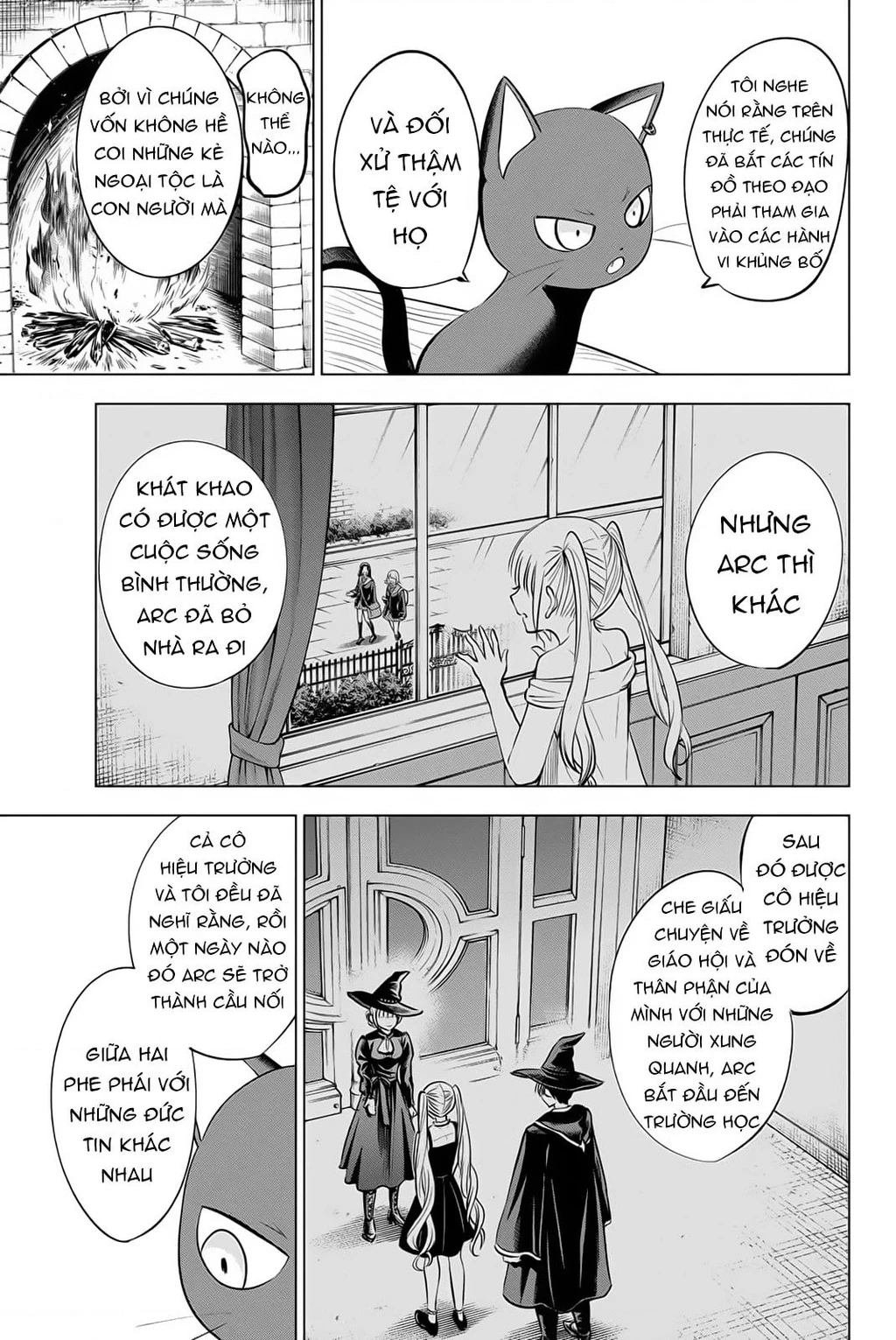 Hắc Miêu Và Lớp Học Phù Thủy Chapter 34 - 10