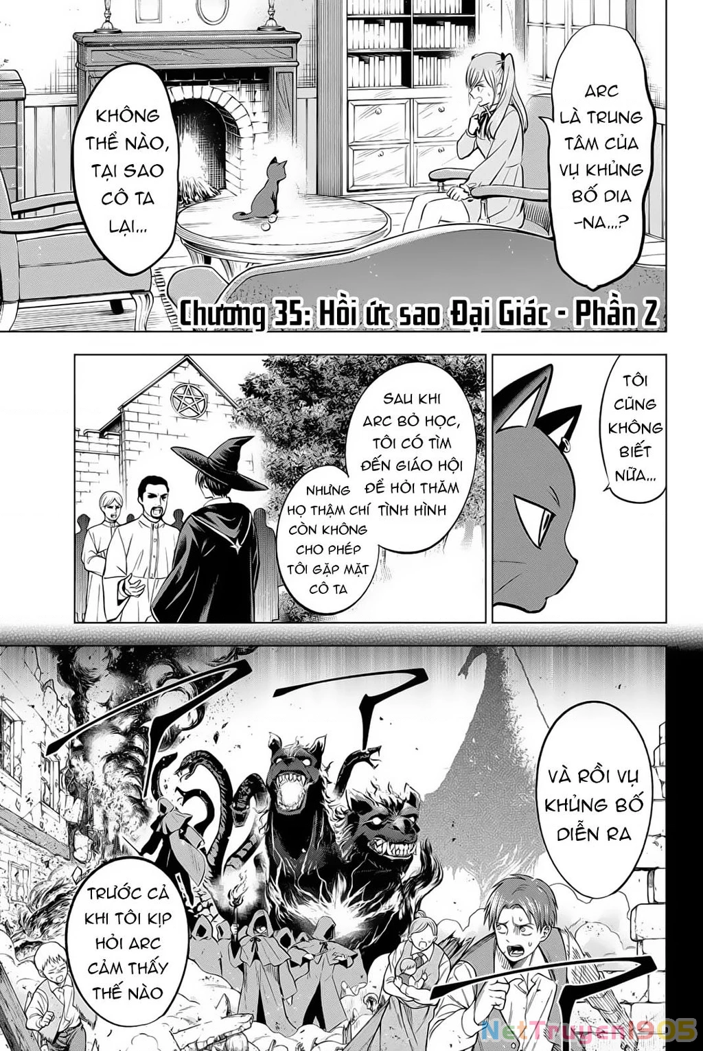 Hắc Miêu Và Lớp Học Phù Thủy Chapter 35 - 2