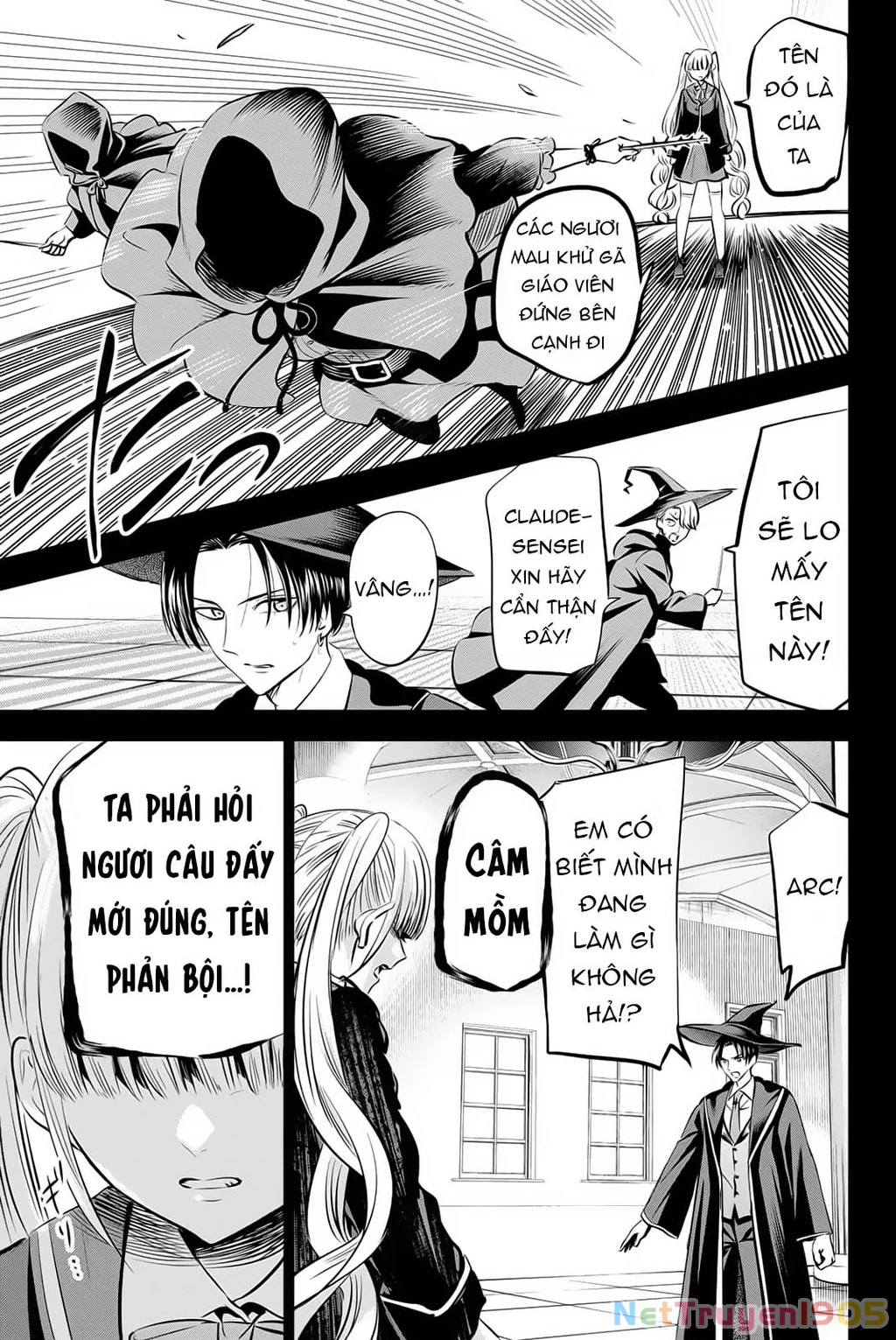 Hắc Miêu Và Lớp Học Phù Thủy Chapter 35 - 8