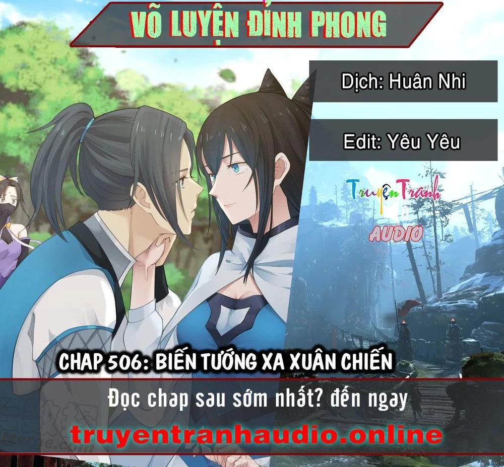 Võ Luyện Đỉnh Phong Chapter 506 - 1