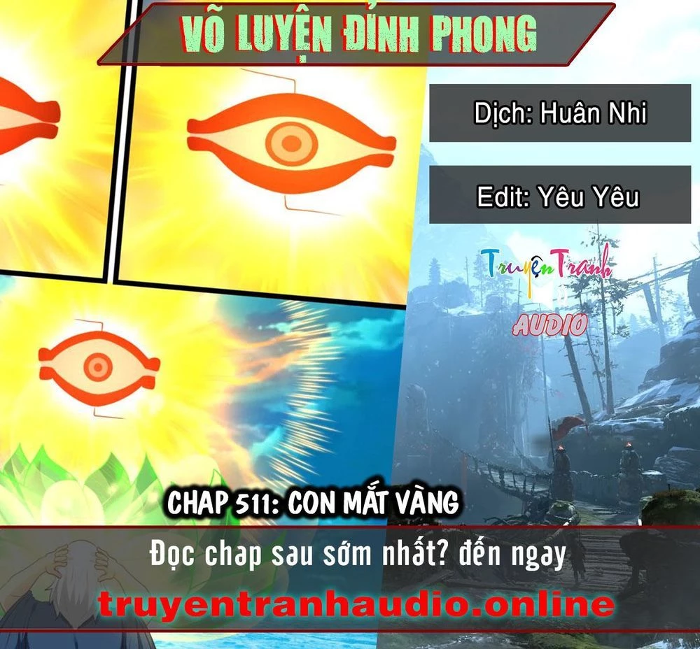 Võ Luyện Đỉnh Phong Chapter 511 - 1