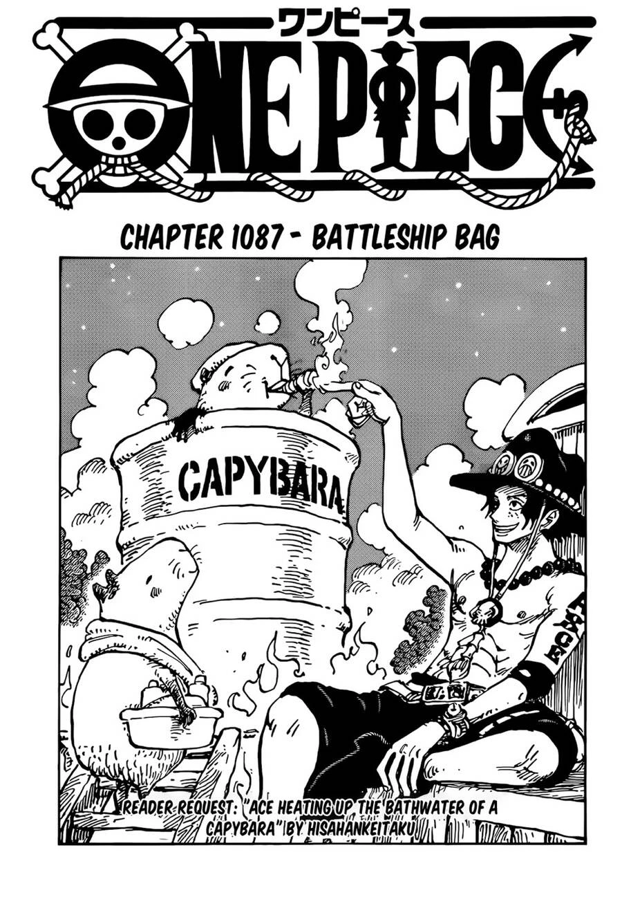 One Piece Chapter 1087 - 3
