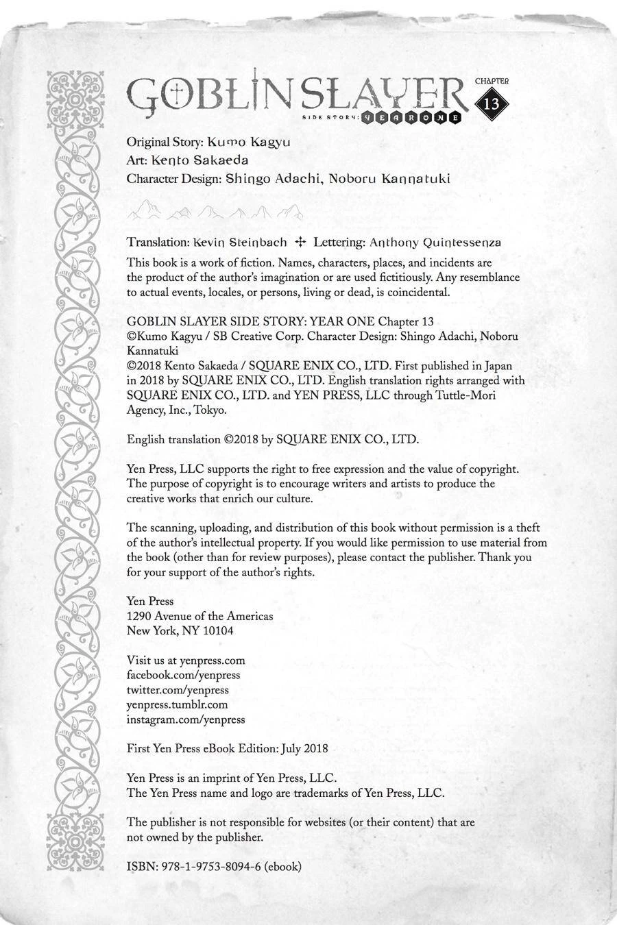 Goblin Slayer Gaiden: Year One Chapter 13 - 27