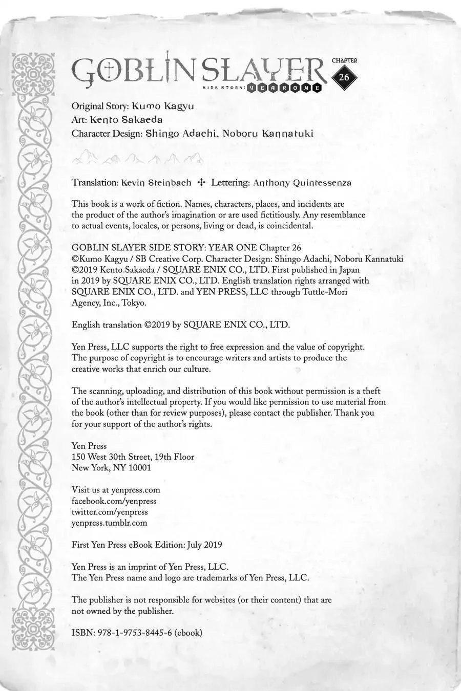 Goblin Slayer Gaiden: Year One Chapter 26 - 26