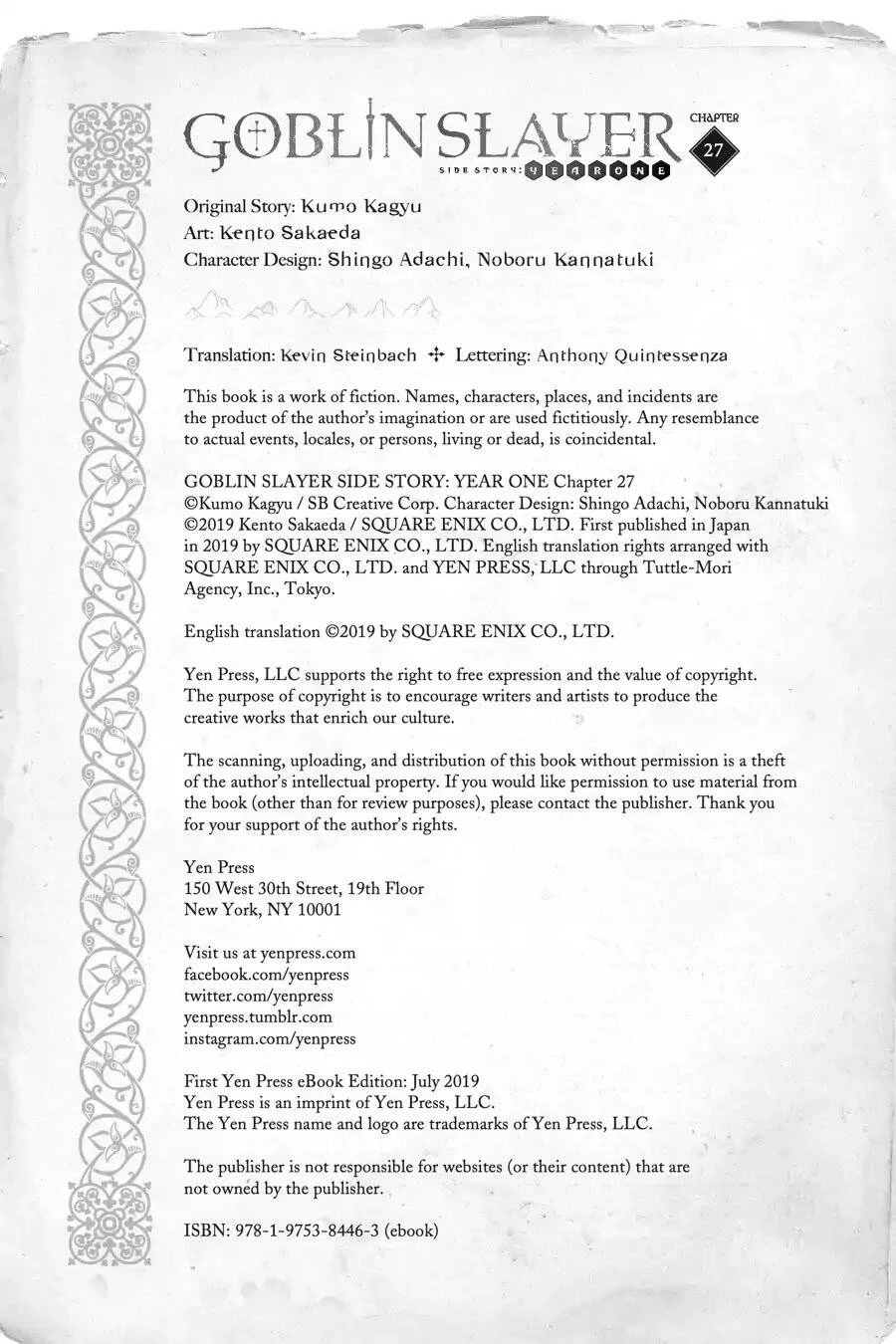 Goblin Slayer Gaiden: Year One Chapter 27 - 25