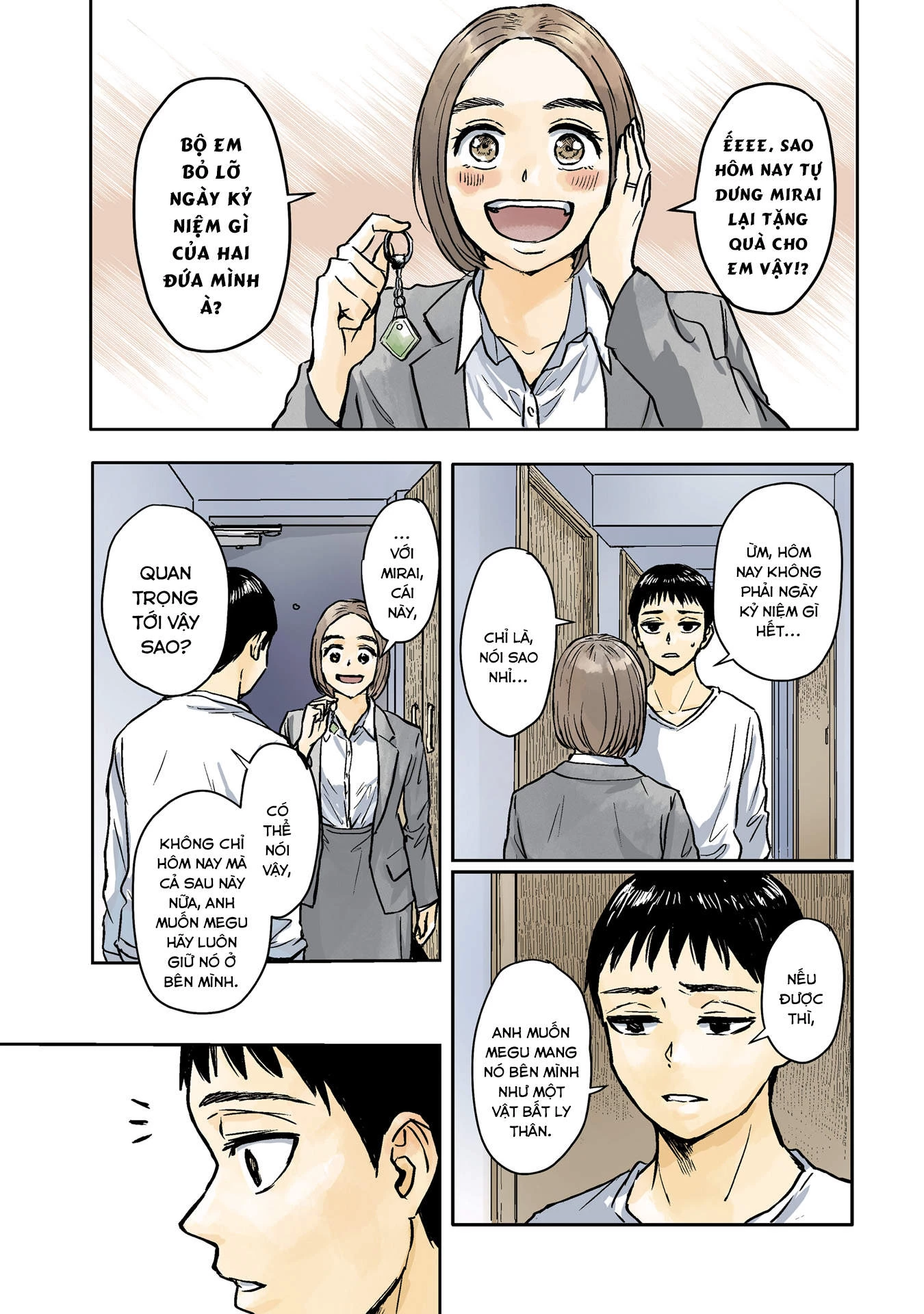 Meguru Mirai Chapter 4 - 4