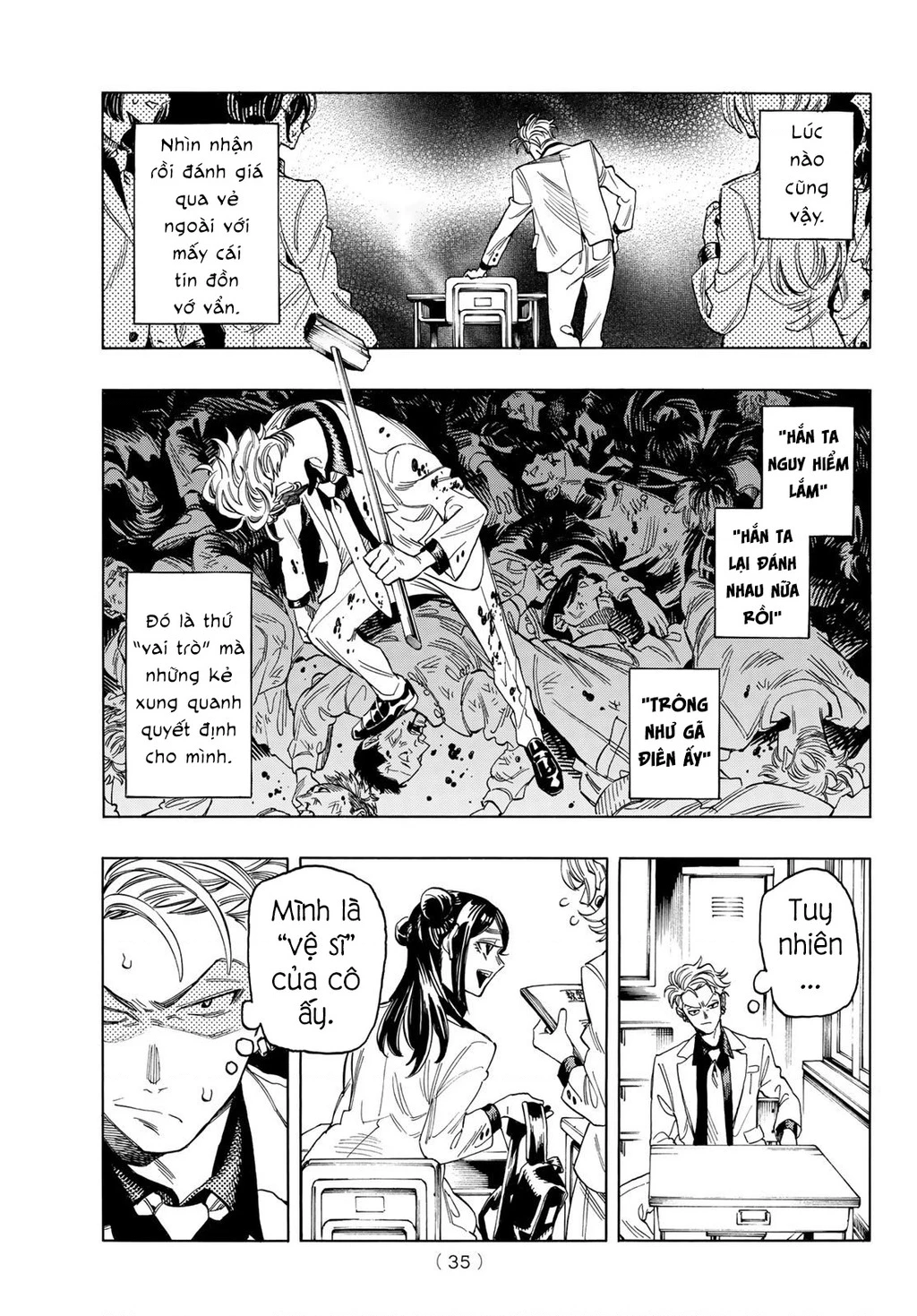 Vệ Sĩ Của Akabane Honeko Chapter 1 - 19