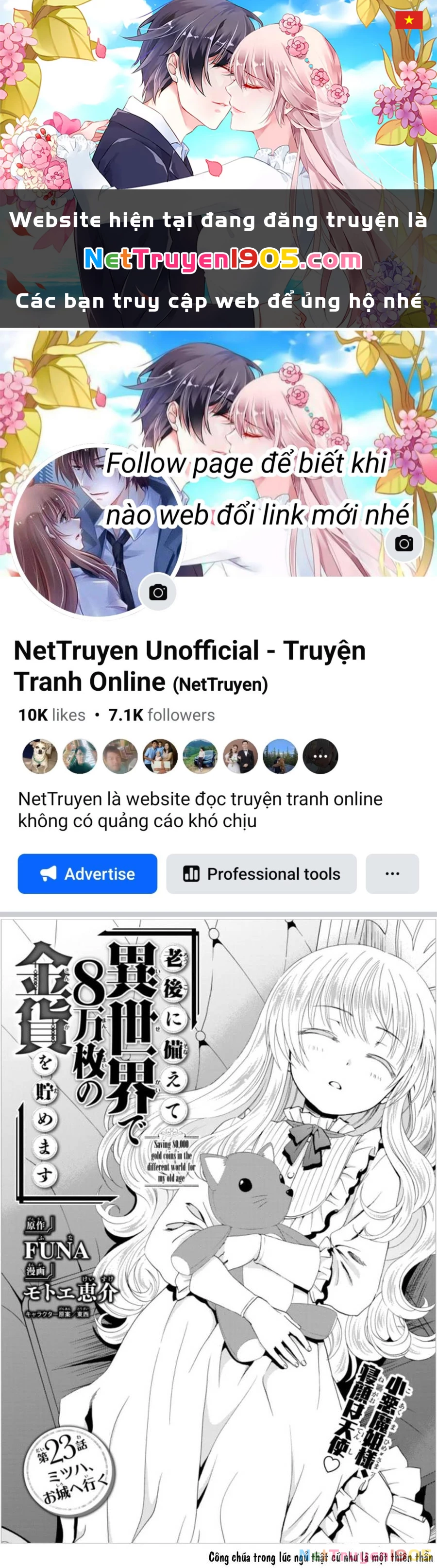 Tiết Kiệm 80.000 Vàng Ở Thế Giới Khác Cho Tuổi Già Của Tôi Chapter 23 - 1