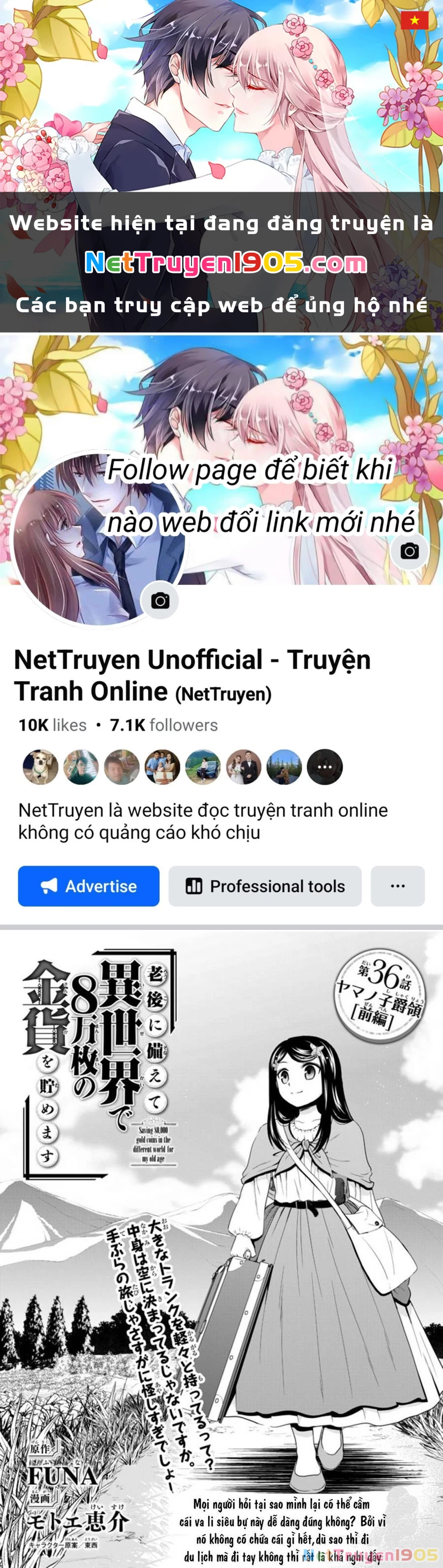 Tiết Kiệm 80.000 Vàng Ở Thế Giới Khác Cho Tuổi Già Của Tôi Chapter 36 - 1