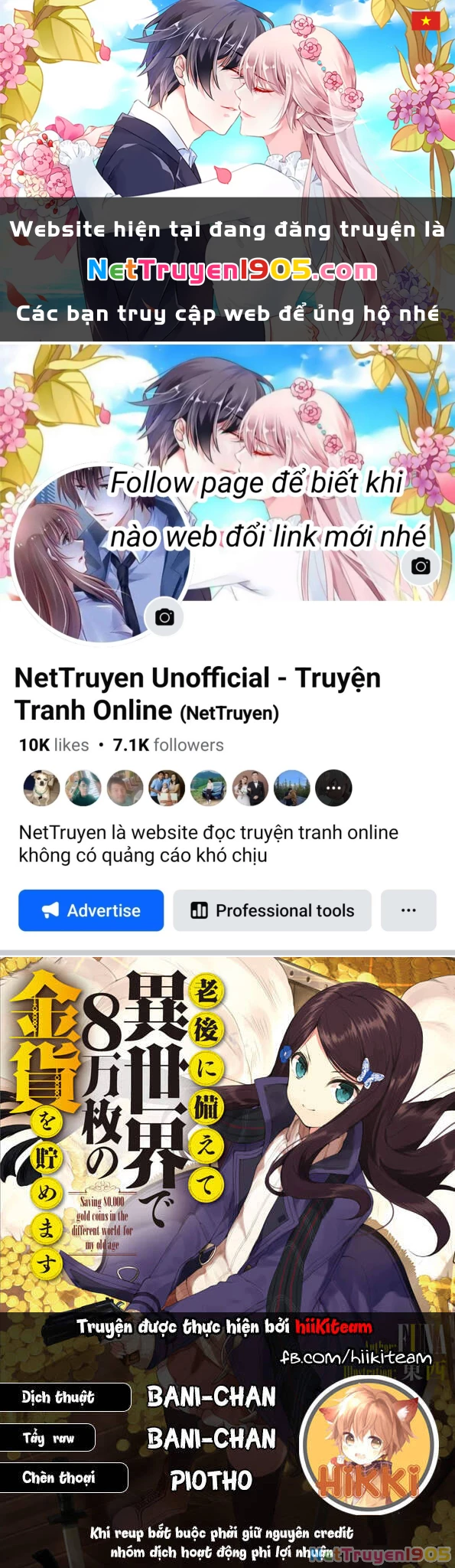 Tiết Kiệm 80.000 Vàng Ở Thế Giới Khác Cho Tuổi Già Của Tôi Chapter 60 - 1