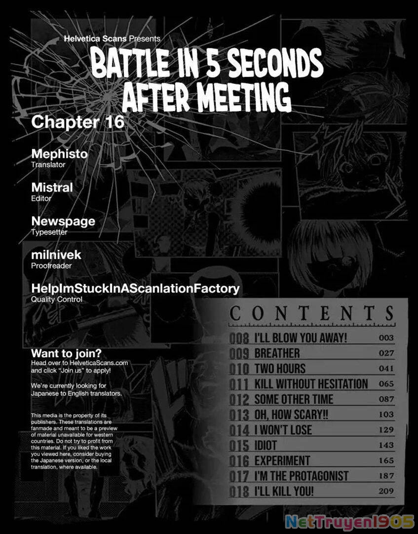 Trận Chiến Bắt Đầu Sau 5 Giây Chapter 16 - 2