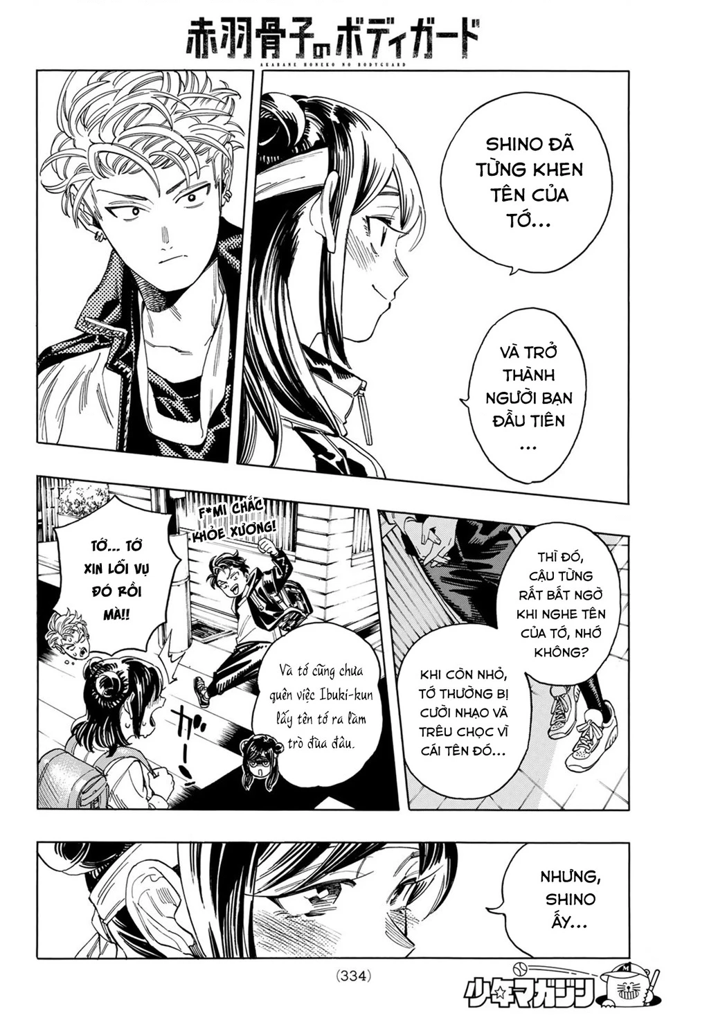 Vệ Sĩ Của Akabane Honeko Chapter 9 - 14