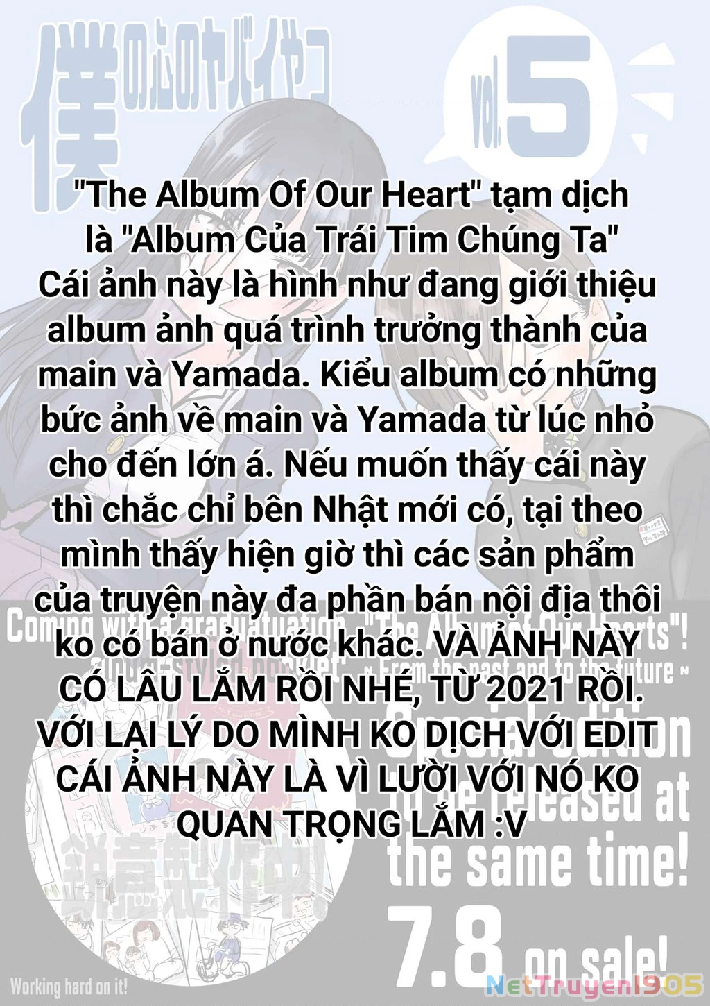 Boku No Kokoro Yabai Yatsu Chapter 70.1 - 7