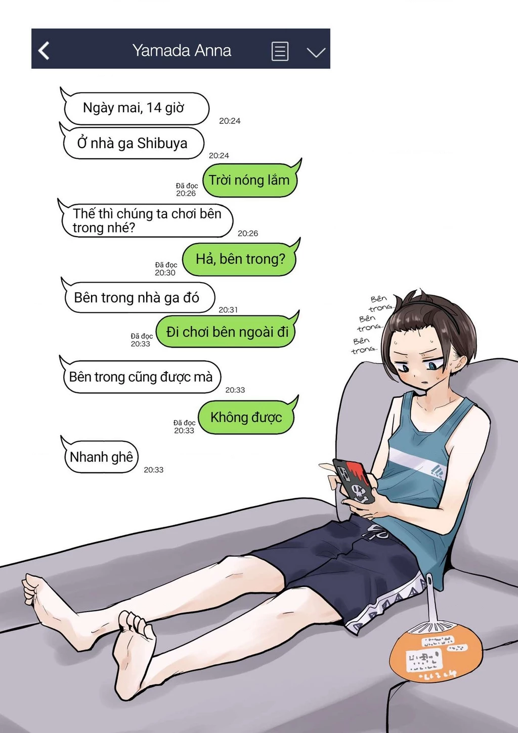 Boku No Kokoro Yabai Yatsu Chapter 100.2 - 2