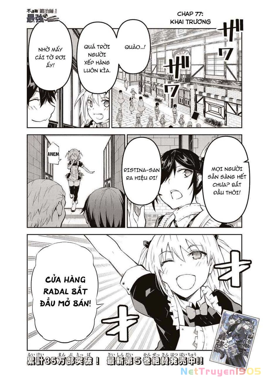 Từ Chức Nghiệp Yếu Nhất Trở Thành '' Thợ Rèn'' Mạnh Nhất Chapter 77 - 2