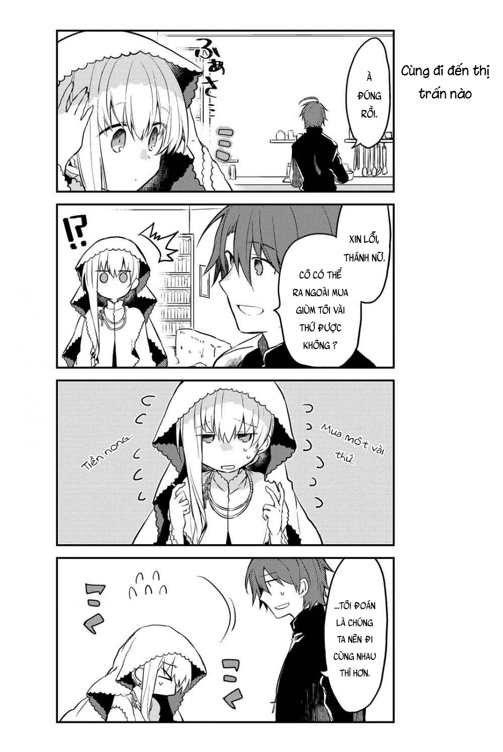 Shiro Seijo to Kuro Bokushi Chapter 2 - 12